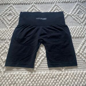 ✨NWOT✨ NikkiFont BLACK Bike Shorts
